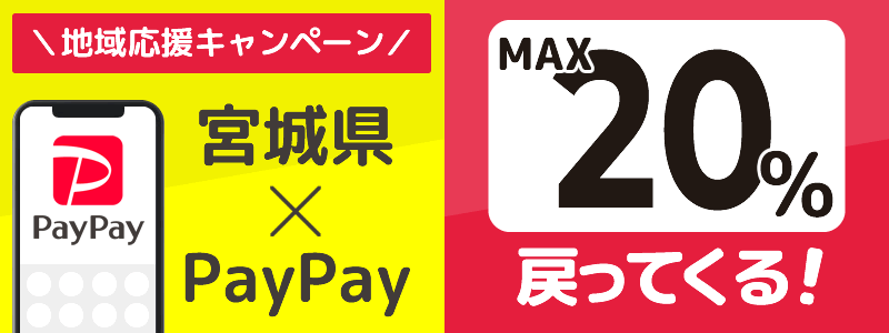 宮城県でPayPayキャンペーン終了【あなたのまちを応援プロジェクト】