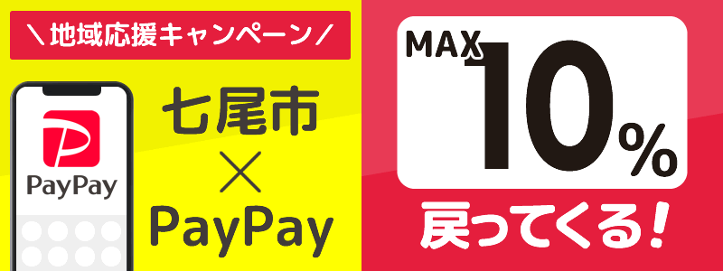 石川県七尾市でPayPayキャンペーン終了【あなたのまちを応援プロジェクト】